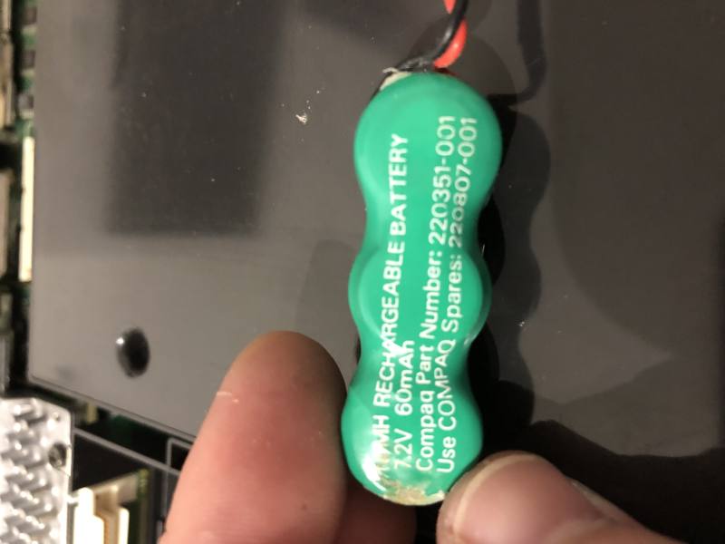 Armada 7800 hibernate battery