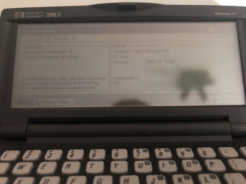 Hp 320lx bought pics 8573
