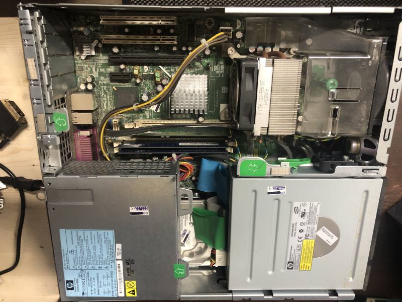 Hp compaq dc7600 img 9045