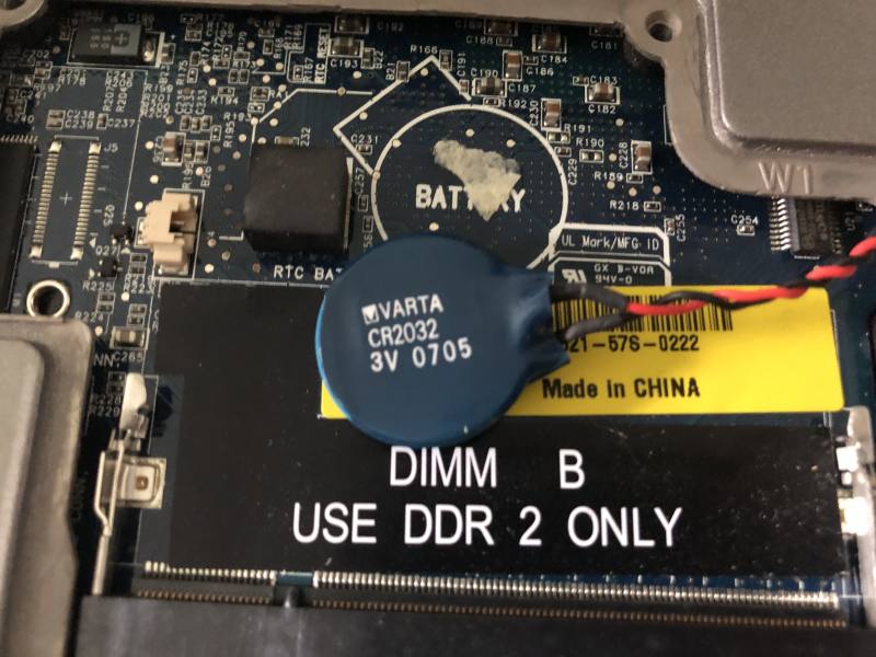 Latitude d410 cmos bat3