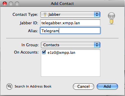 Pav10 macospcc xmpp add contact