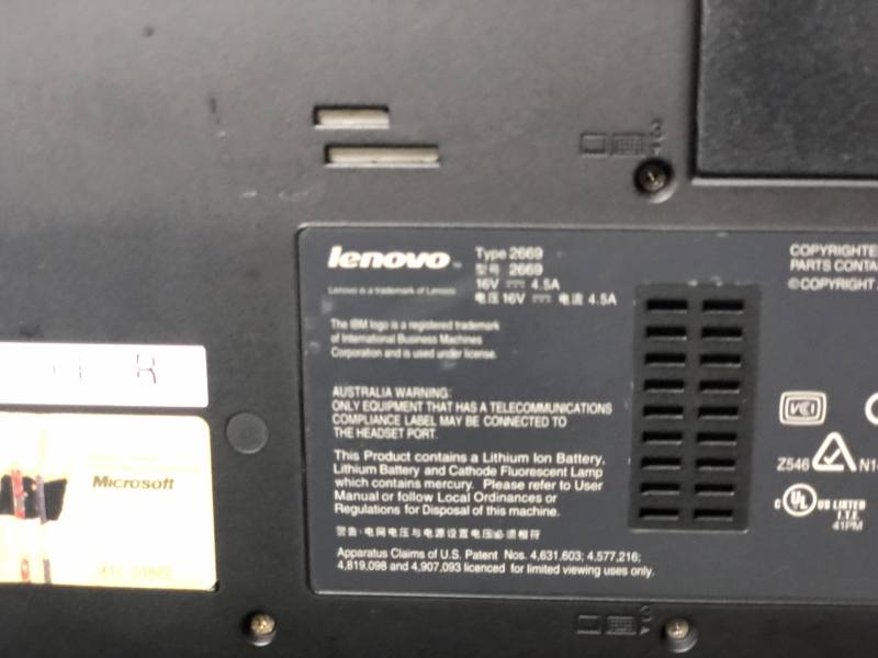 Thinkpad t43 813