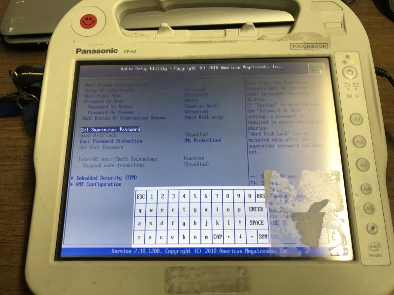Toughbook cf-h2 