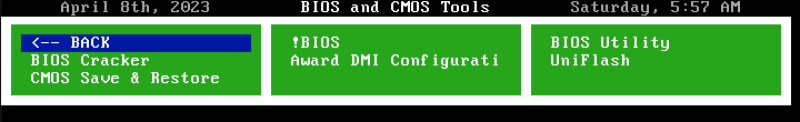 Udbcd bios