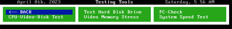 Udbcd testing