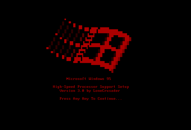 Win95 cpu fix