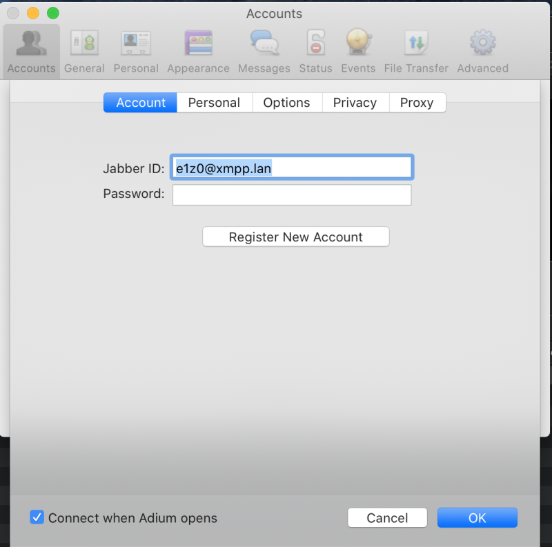 Xmpp adium pav3