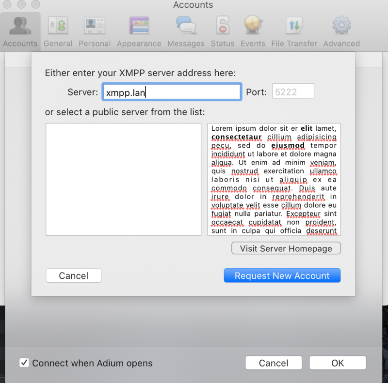 Xmpp adium pav4