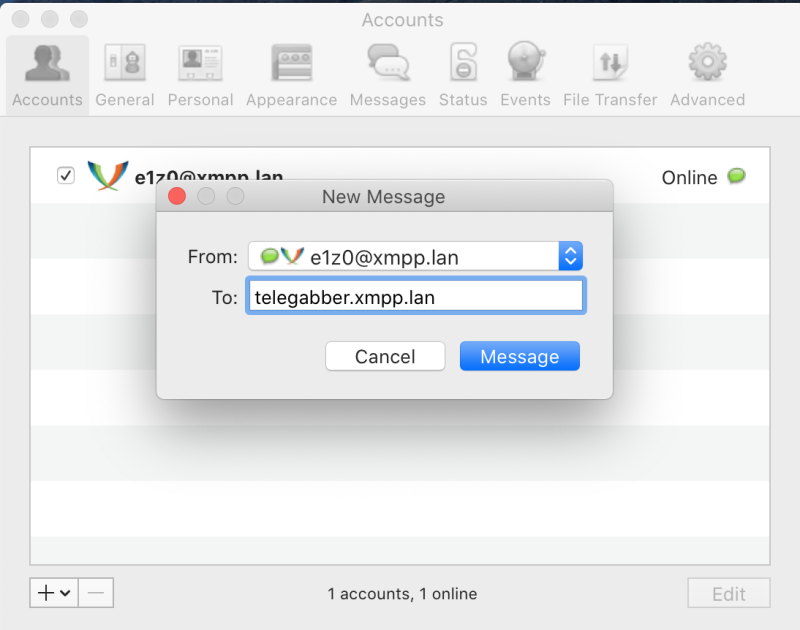 Xmpp adium pav9